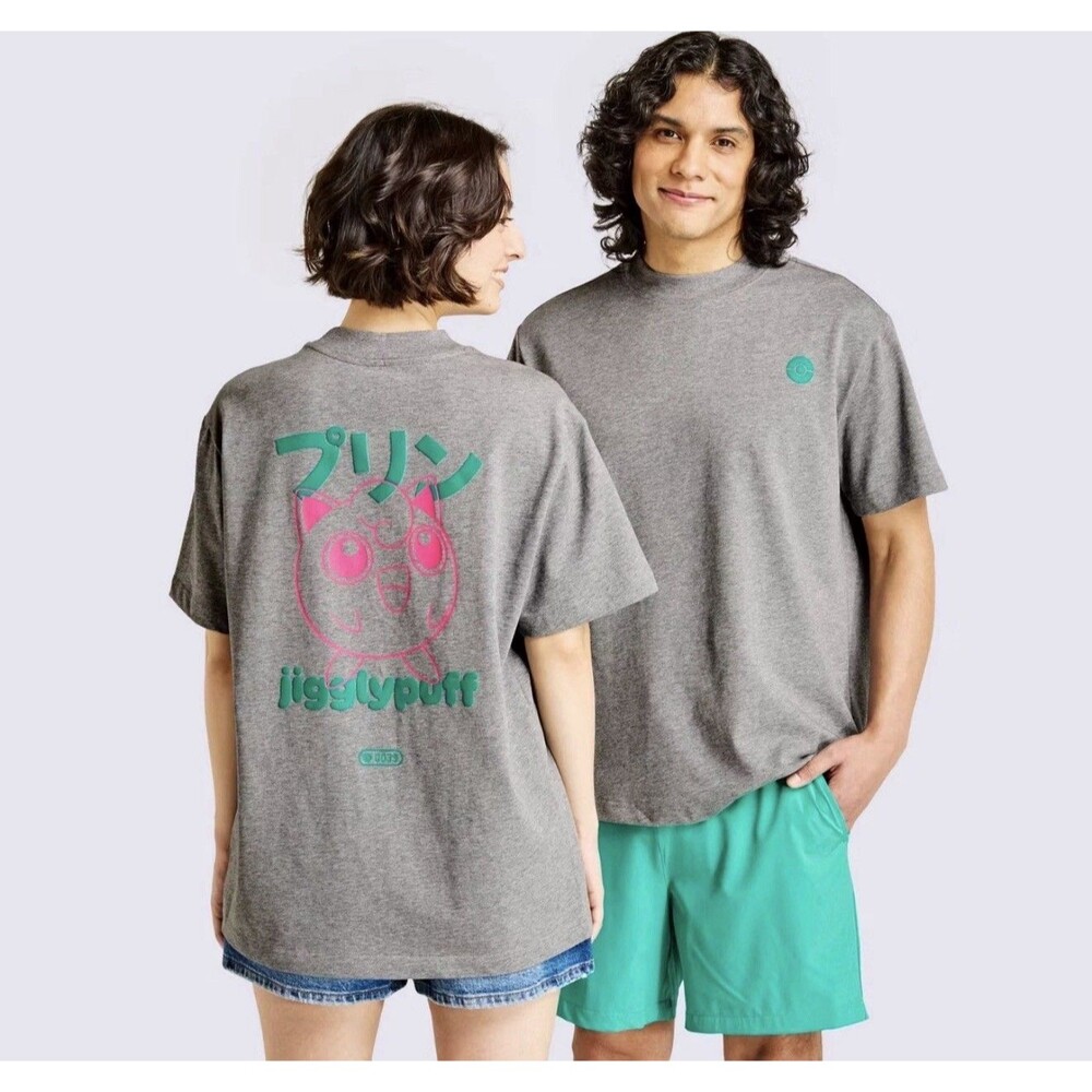 NWT Pokémon x Target Adult Trainer Tshirt Jigglypuff XS Crewneck Graphic